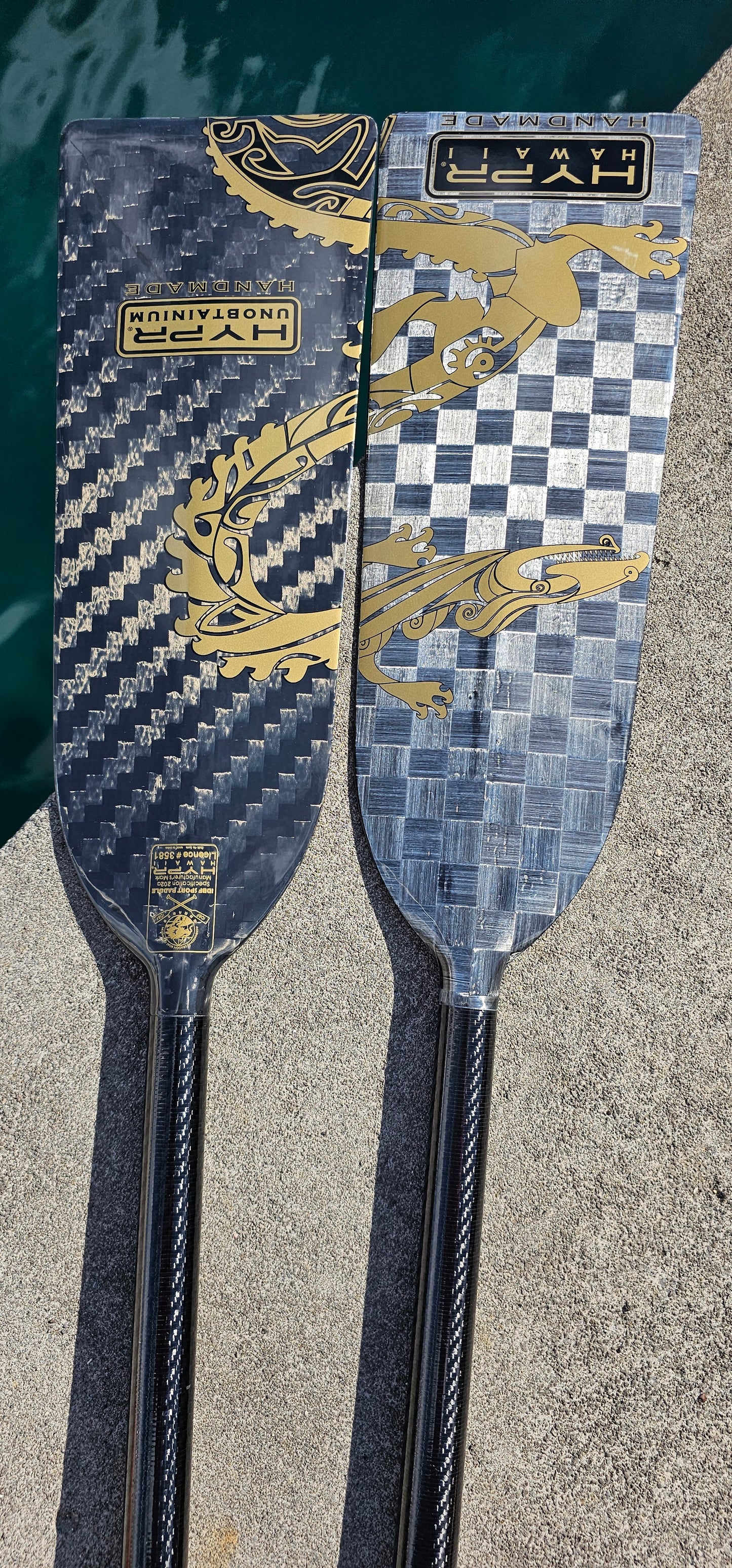 Dragon Boat Paddles (fixed size)