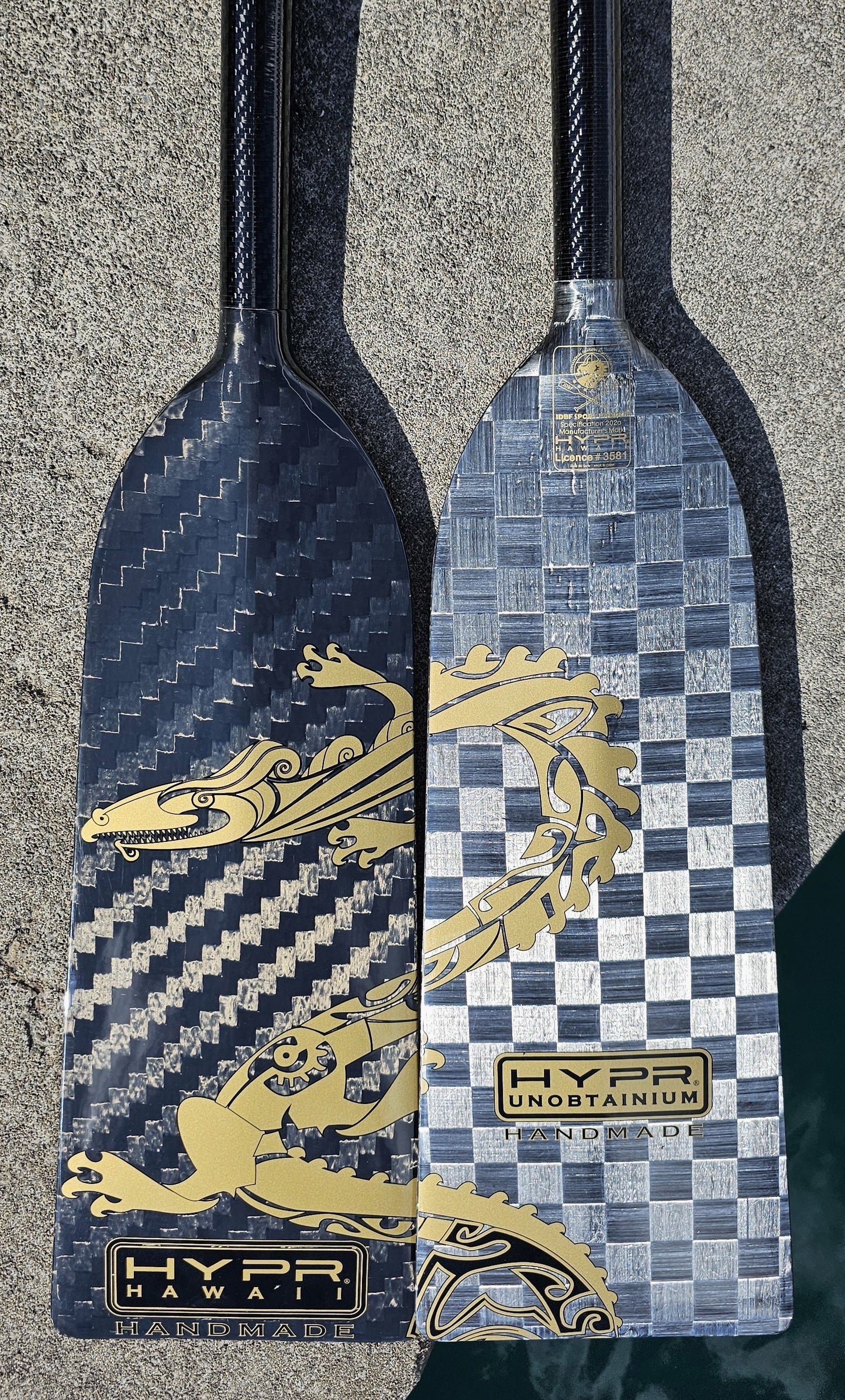 Dragon Boat Paddles (fixed size)