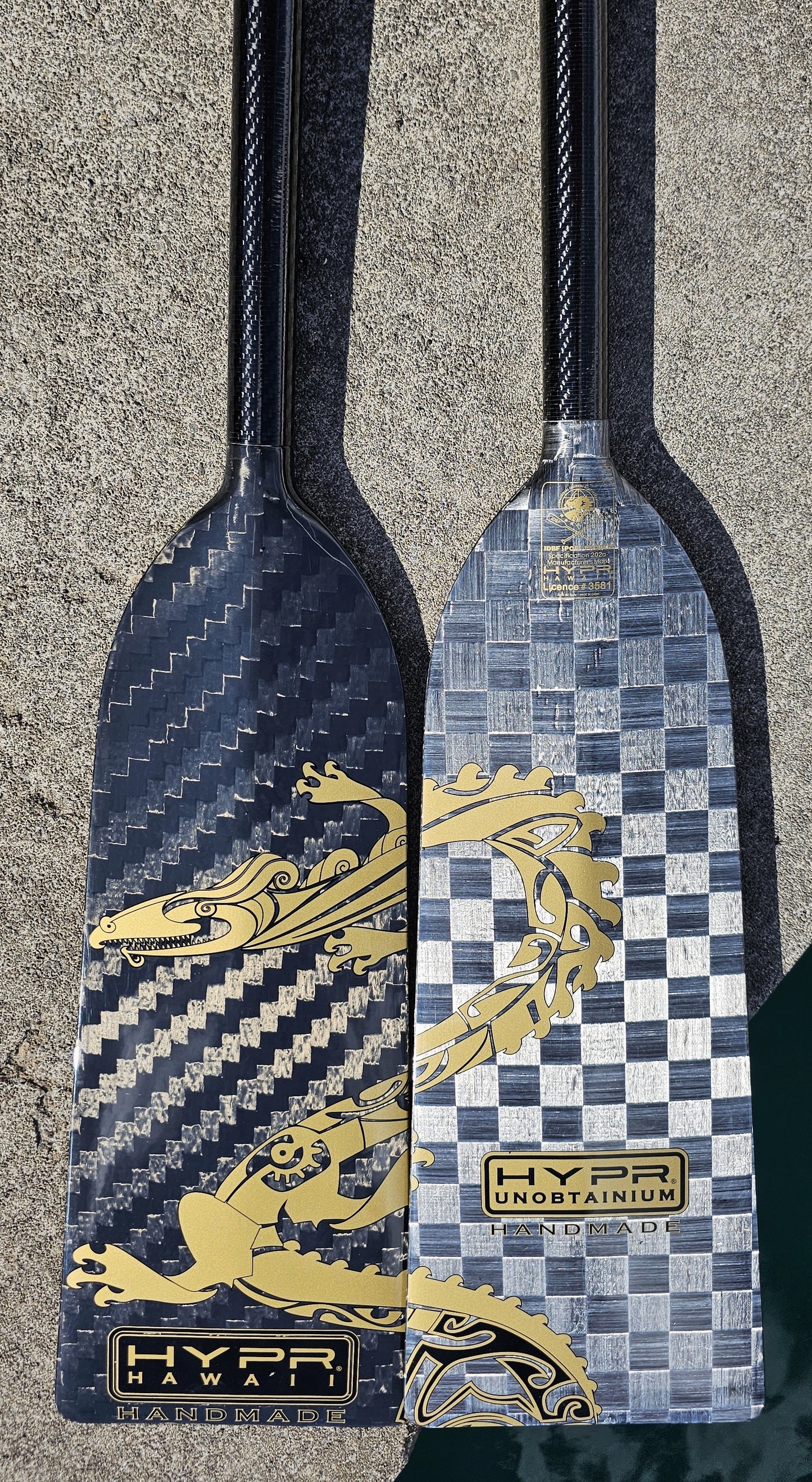 Dragon Boat Paddles (fixed size)